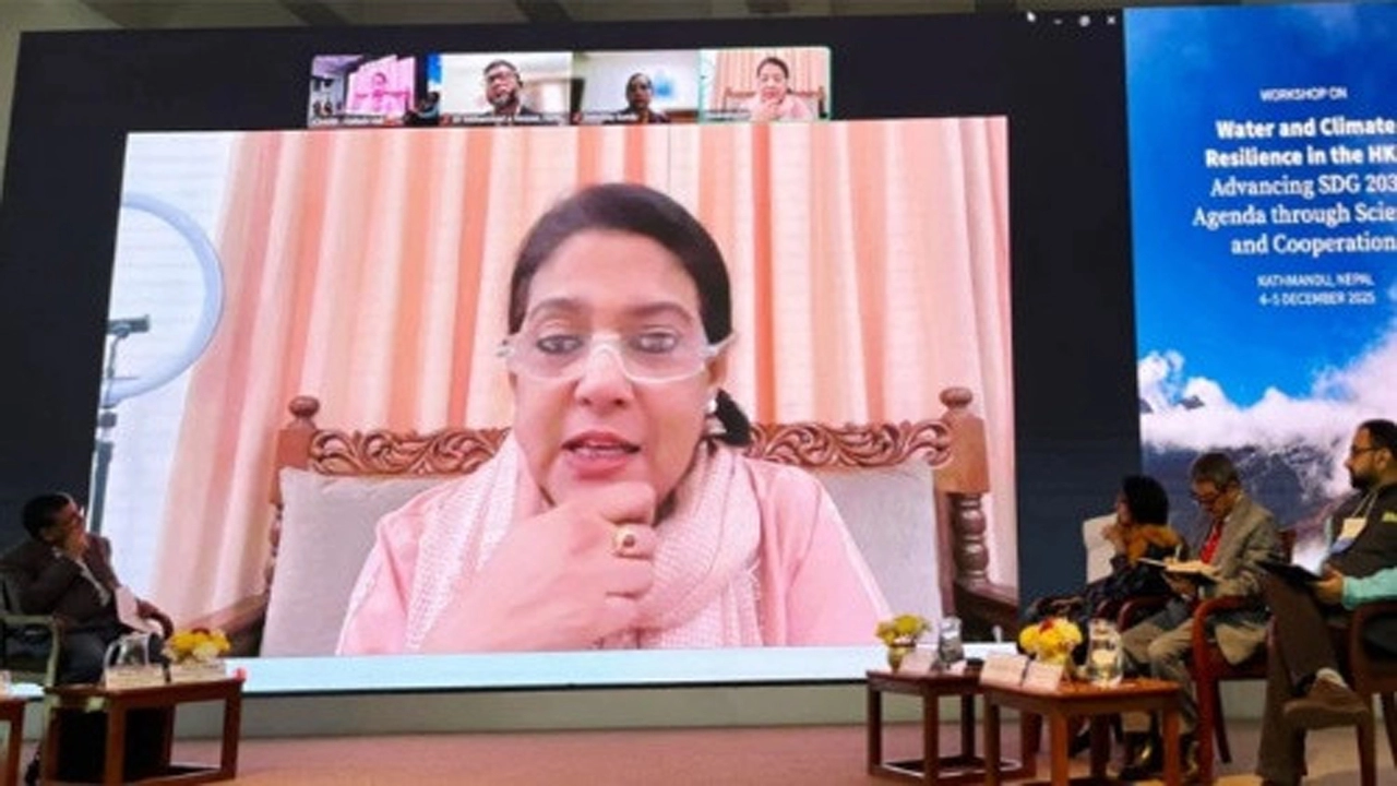 দক্ষিণ এশিয়ার নদী ব্যবস্থাপনায় সংকট: সৈয়দা রিজওয়ানা হাসান  ¦ ছবি: বাসস