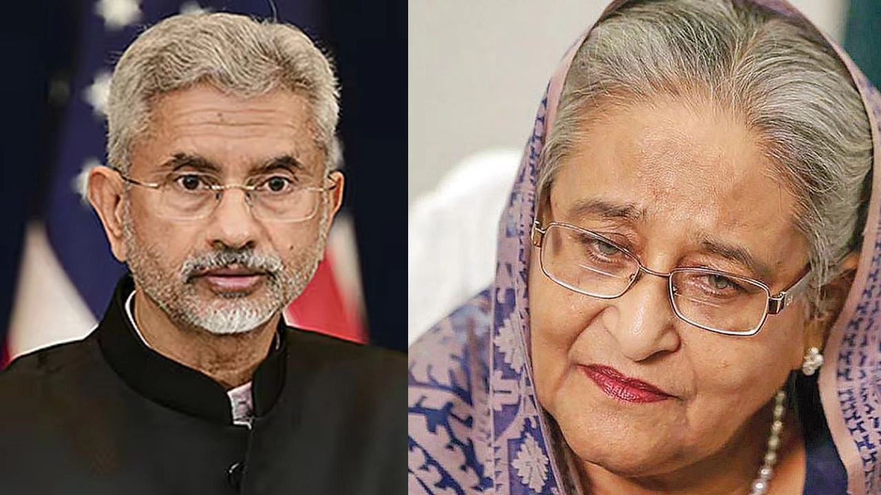 এস জয়শঙ্কর ও শেখ হাসিনা  ¦ ফাইল ফটো