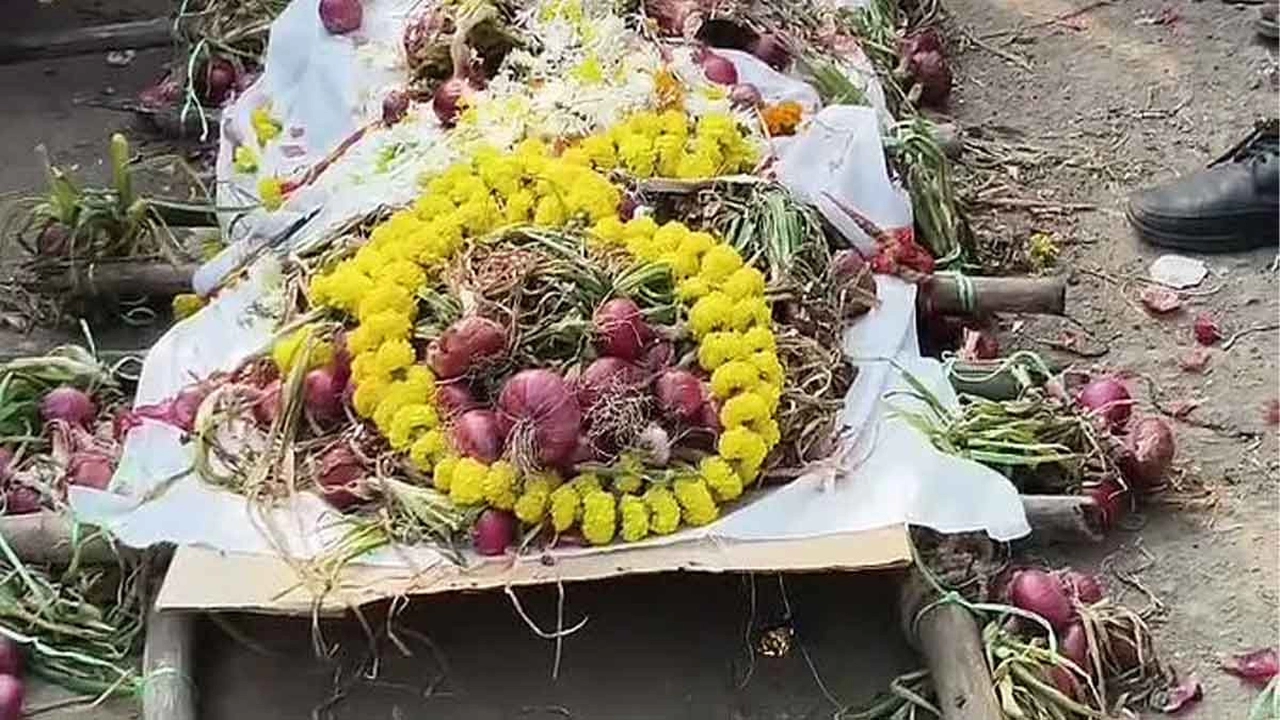 বাংলাদেশে বিক্রি করতে না পেরে ভারতে পেঁয়াজের ‘শেষকৃত্য’ করলো ব্যবসায়ীরা  ¦ ছবি: সংগৃহীত