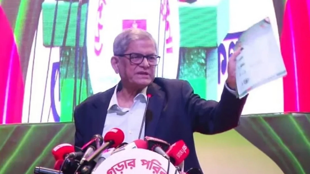 বিএনপির মহাসচিব মির্জা ফখরুল ইসলাম আলমগীর ¦ ছবি: সংগৃহীত