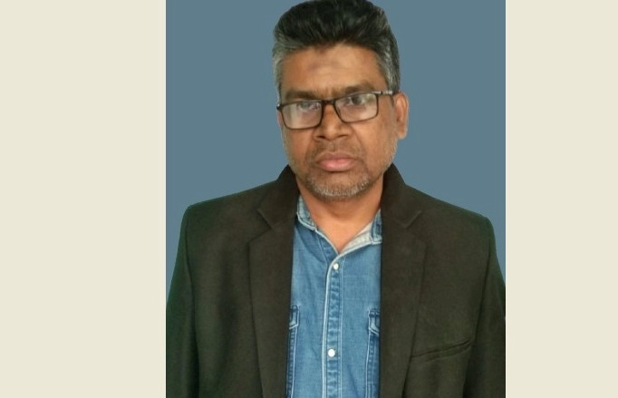 আটক আবুল কাসেদ । ছবি গ্রামের কাগজ