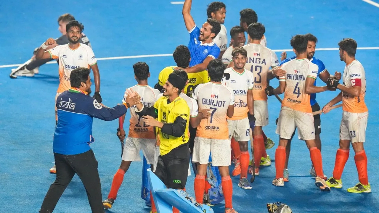 আর্জেন্টিনাকে হারিয়ে ব্রোঞ্জ জিতল ভারত ¦ ছবি: পিটিআই
