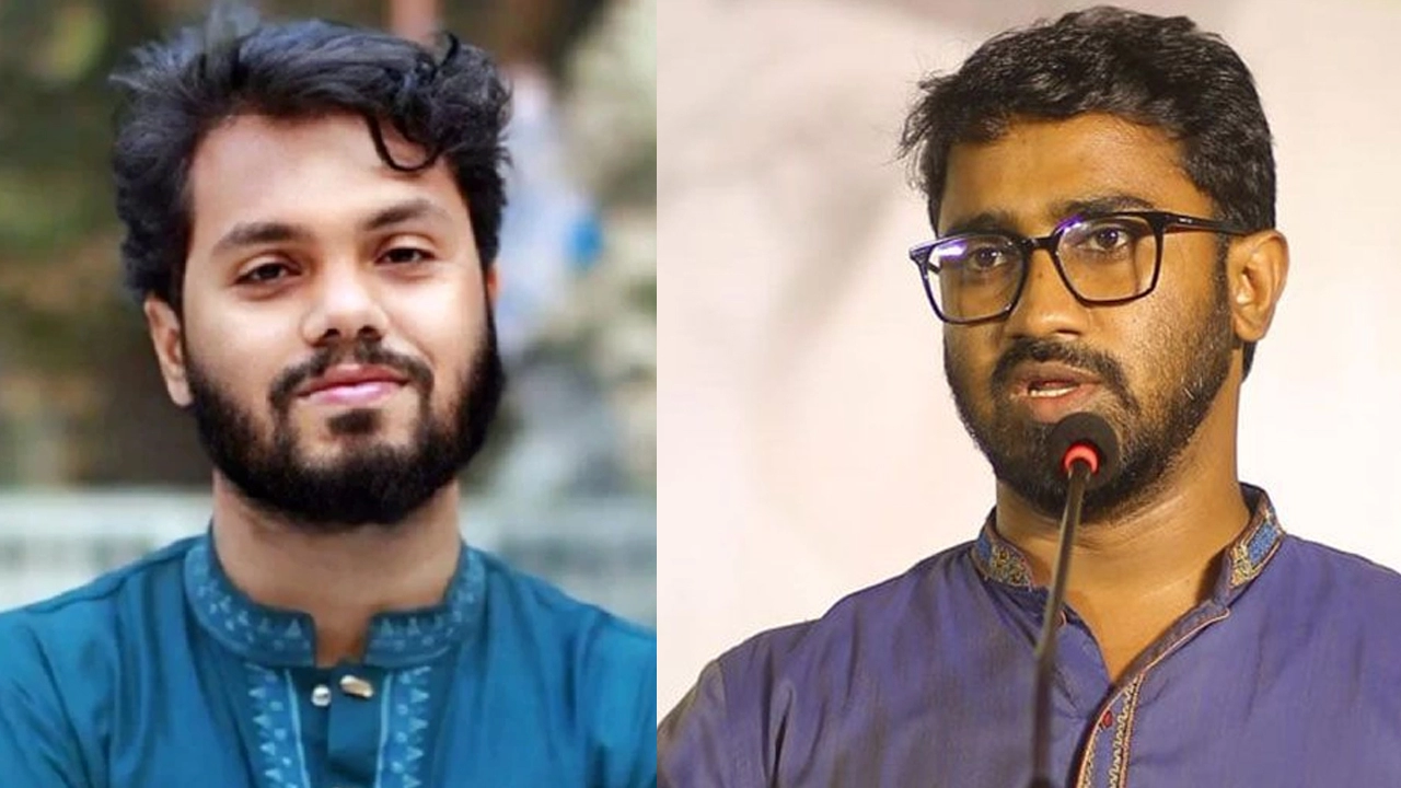 ওসমান হাদি ও রাশেদ খাঁন ¦ ফাইল ফটো