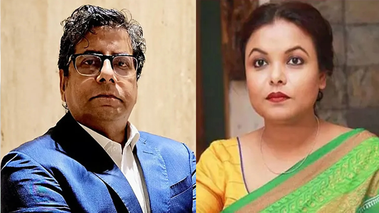 সাংবাদিক আনিস আলমগীর ও অভিনেত্রী মেহের আফরোজ শাওন। সংগৃহীত ছবি