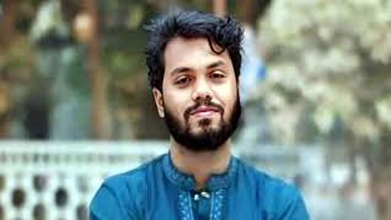 ইনকিলাব মঞ্চের মুখপাত্র শরিফ ওসমান হাদি  ¦ ফাইল ফটো