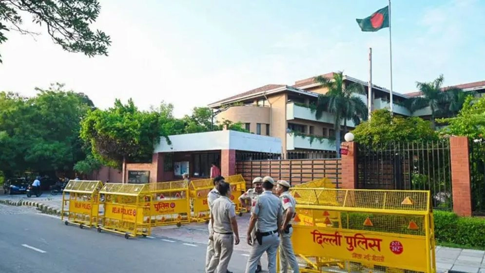 দিল্লিতে বাংলাদেশ হাইকমিশনে ভিসা কার্যক্রম স্থগিত । ছবি ফাইল