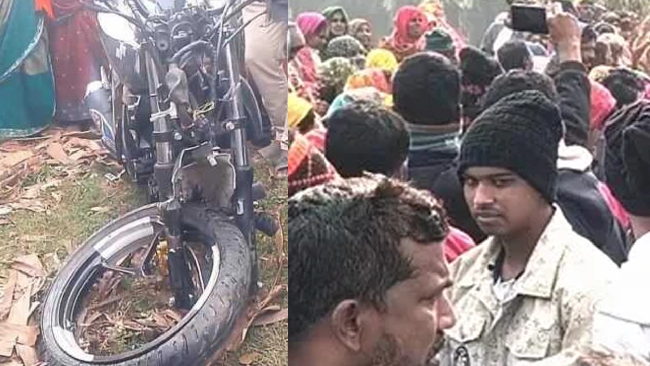 মেহেরপুরে ট্রাক চাপায় মোটরসাইকেল আরোহী লিজনের মৃত্যু ¦ ছবি: প্রতিনিধি