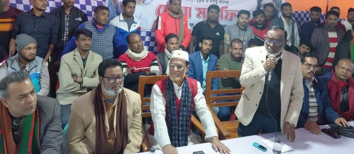 যশোর-৫ (মণিরামপুর) আসনে বিএনপির ধানের শীষের মনোনীত প্রার্থী  উপজেলা বিএনপির সভাপতি অ্যাডভোকেট শহীদ ইকবাল । ছবি-প্রতিনিধি