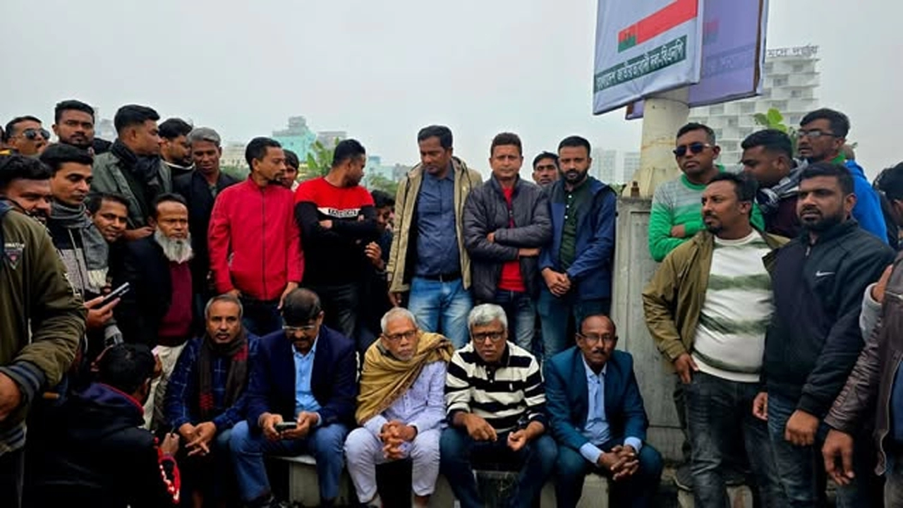 অনিন্দ্য ইসলাম অমিতের নেতৃত্বে ঢাকার রাজপথ কাঁপাচ্ছে যশোরের হাজারো নেতাকর্মী
