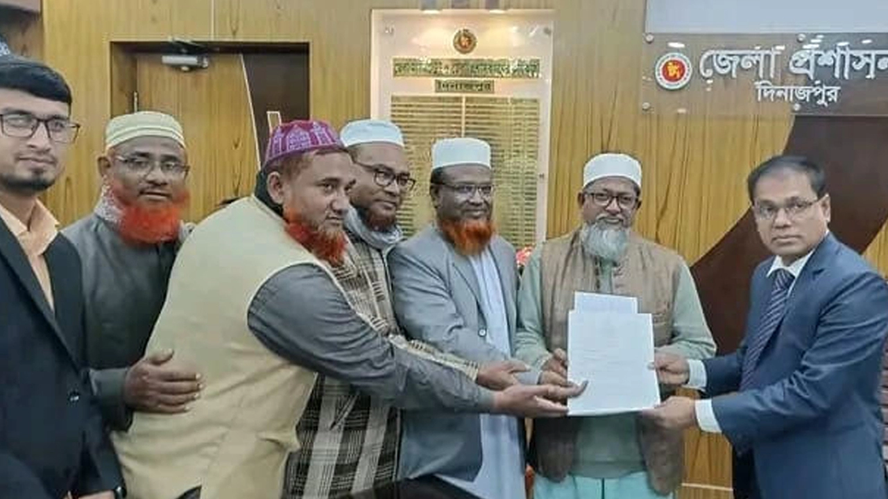 দিনাজপুর-৬ আসনে জামায়াতের মনোনয়ন নিলেন আনোয়ারুল ইসলাম