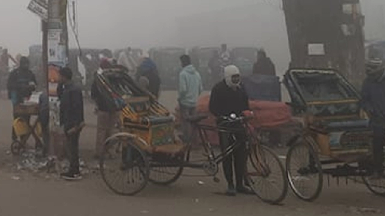 সিরাজগঞ্জে তাপমাত্রা ৯ ডিগ্রি