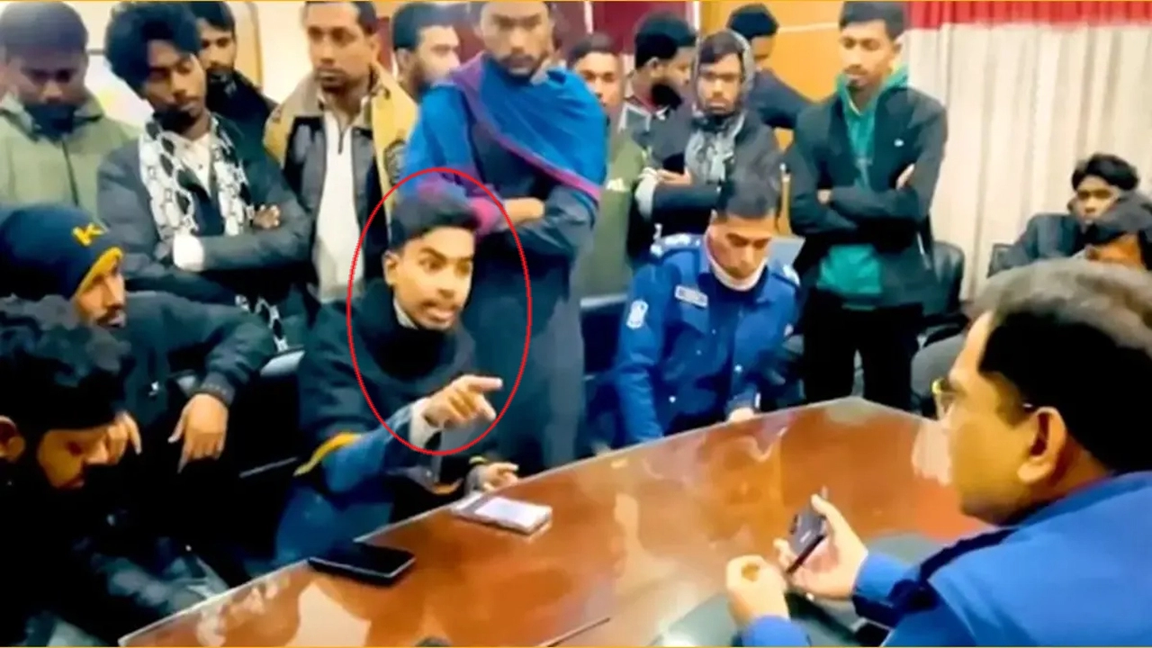 হবিগঞ্জে ওসিকে হুমকি দেওয়া সেই বৈষম্যবিরোধীে নেতা গ্রেফতার