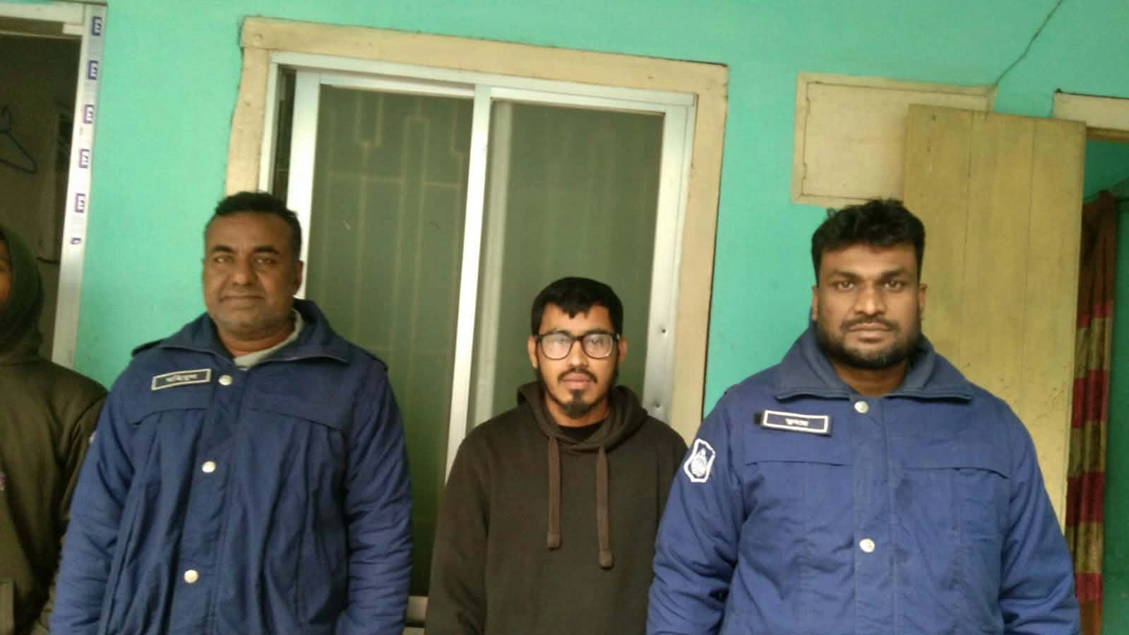 ছাত্রলীগের সক্রিয় সদস্য মাহামুদুল হাসান সাগর । ছবি-গ্রামের কাগজ