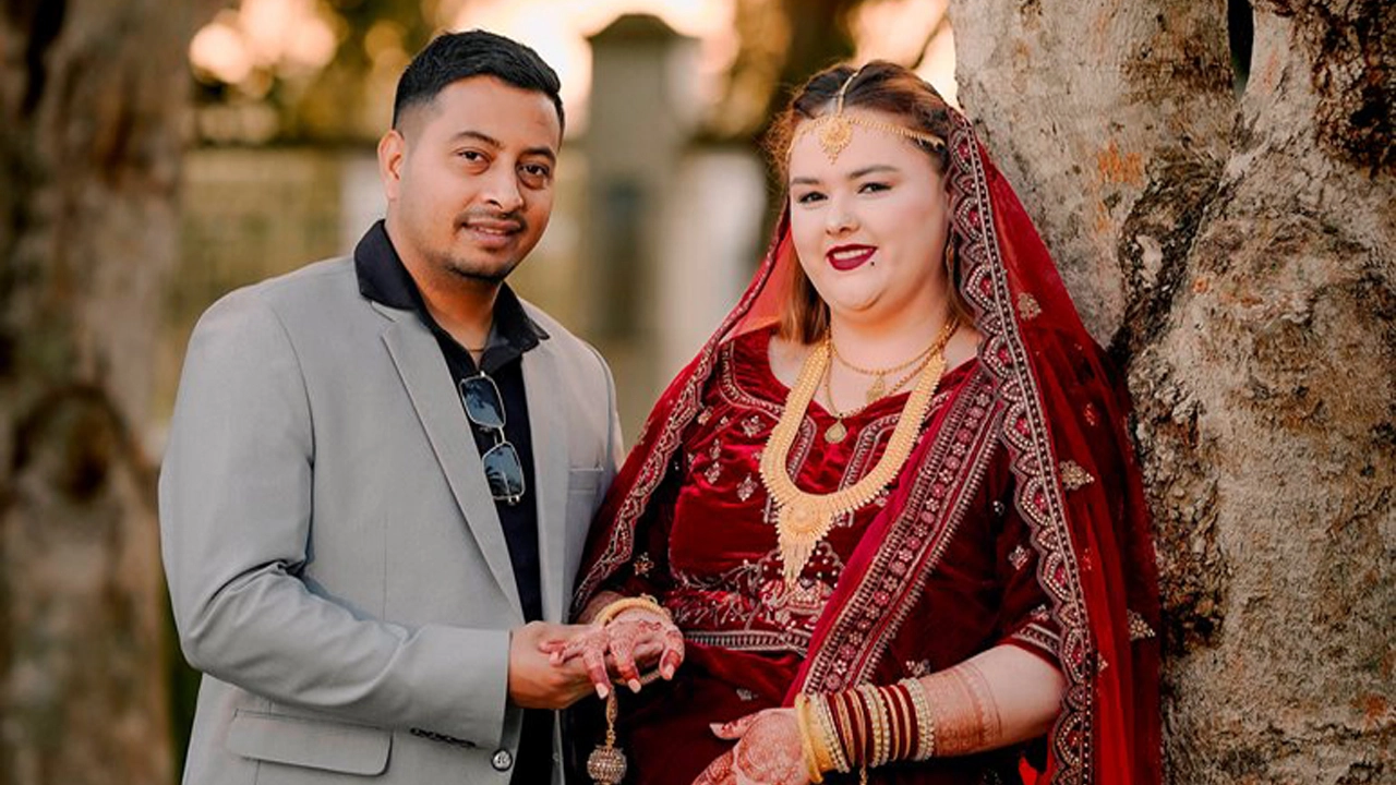 আফ্রিকার মেয়ে মাহেরাকে বিয়ে করলেন বাংলাদেশি ছেলে সজীব ¦ ছবি: প্রতিনিধি