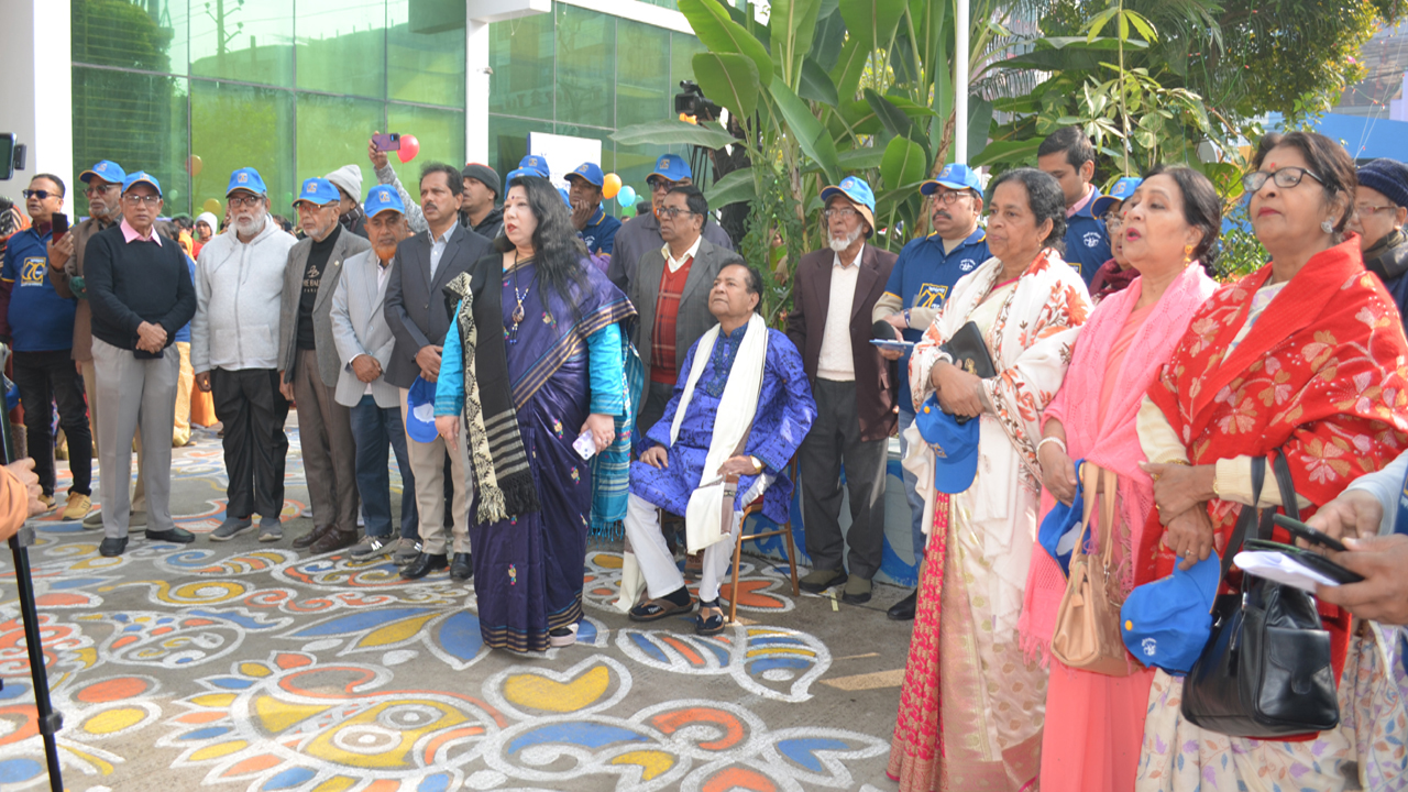 যশোরে উদযাপিত হচ্ছে বেসরকারি উন্নয়ন সংস্থা জাগরণী চক্র ফাউন্ডেশন সূবর্ণজয়ন্তী ‘জাগরণের ৫০ বছর’ ¦ ছবি: গ্রামের কাগজ
