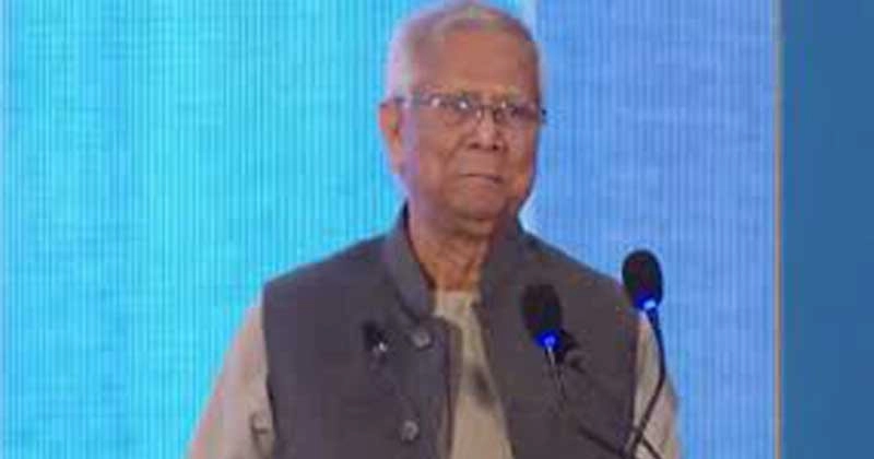 প্রধান উপদেষ্টা অধ্যাপক ড. মুহাম্মদ ইউনূস।