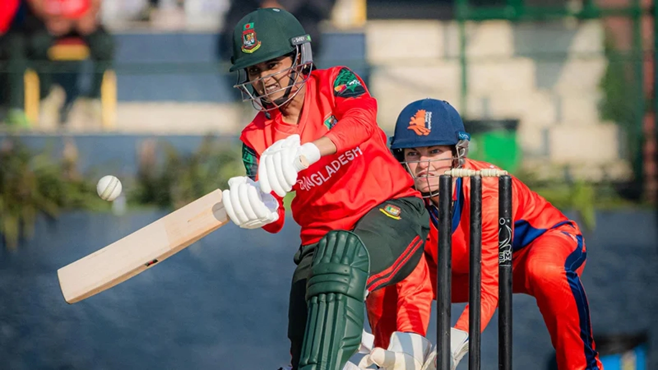 নেদারল্যান্ডসকে হারাল বাংলাদেশ নারী দল