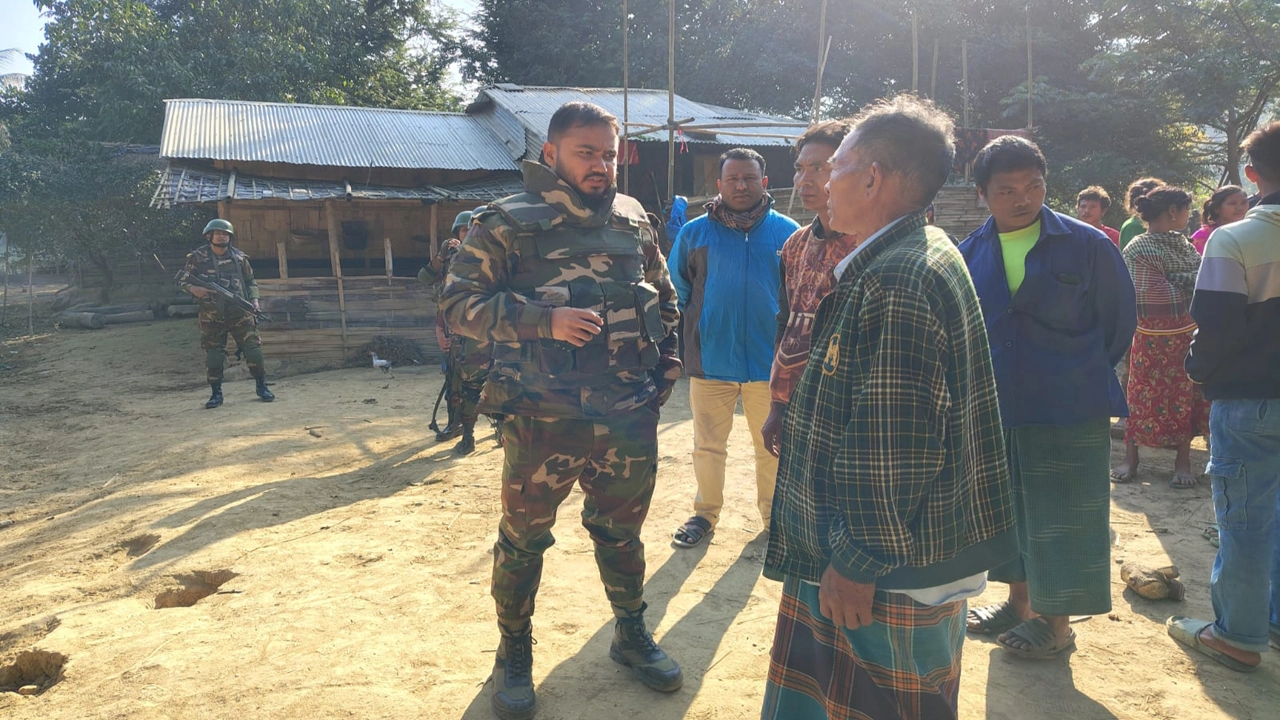 আলীকদমে কলা চুরিকে কেন্দ্র করে সংঘর্ষে ৬ জন আহত ¦ ছবি: প্রতিনিধি