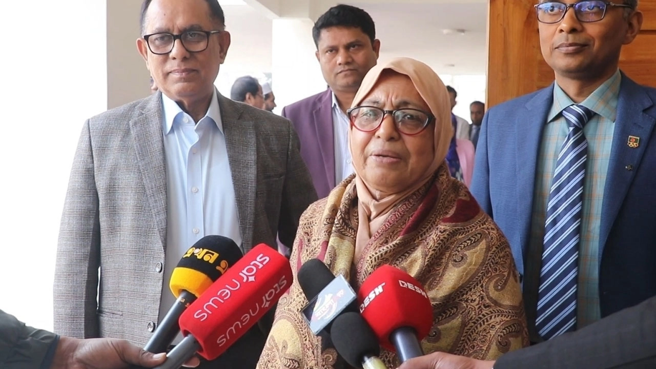 স্বাস্থ্য ও পরিবার কল্যাণ উপদেষ্টা নুরজাহান বেগম