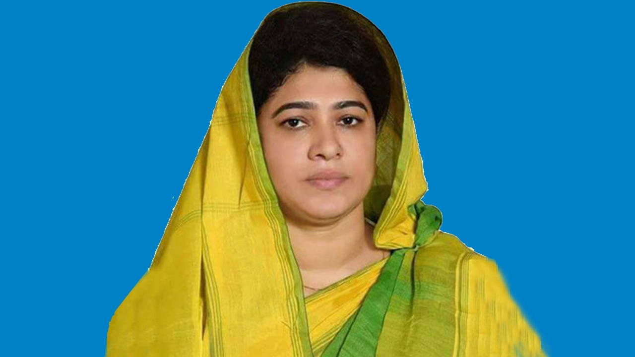 ঝিকরগাছায় বিএনপি প্রার্থী সাবিরা সুলতানা মুন্নী