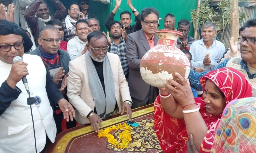 অ্যাডভোকেট শহীদ মোহাম্মদ ইকবাল হোসেন । ছবি : গ্রামের কাগজ