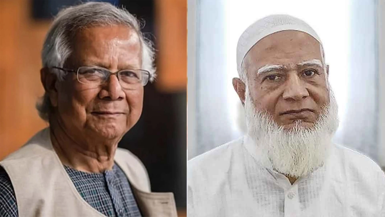 প্রধান উপদেষ্টা ড. মুহাম্মদ ইউনূস ও জামায়াতে ইসলামীর আমির ডা. শফিকুর রহমান।