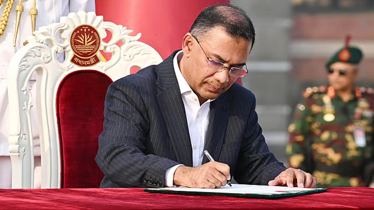 প্রধানমন্ত্রী তারেক রহমান