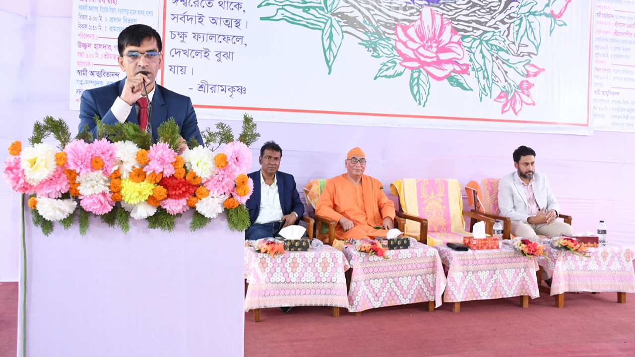 যশোরে শ্রীরামকৃষ্ণদেবের ১৯১তম জন্মতিথি ও বার্ষিক উৎসব শুরু