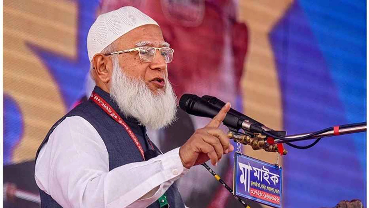 জামায়াতে ইসলামীর আমির ডা. শফিকুর রহমান। ছবি: ইন্টারনেট থেকে সংগৃহীত