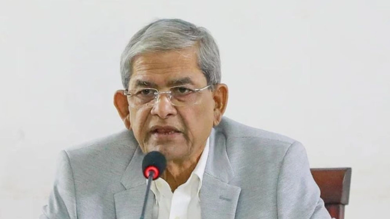 স্থানীয় সরকারমন্ত্রী মির্জা ফখরুল ইসলাম আলমগীর। ছবি-ফাইল