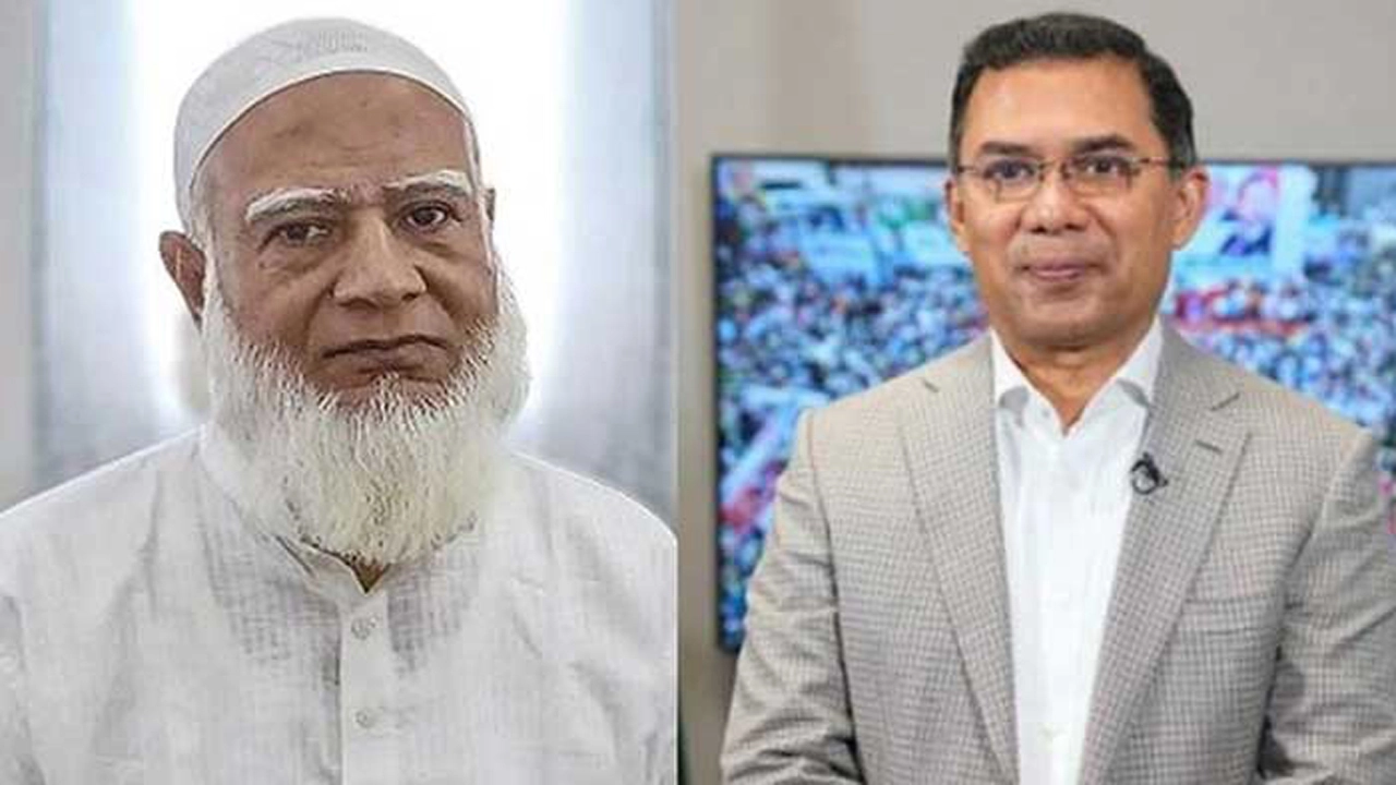 জামায়াত আমির ডা. শফিকুর রহমানের অসুস্থতার খোঁজ নিতে ফোনে কথা বলেন প্রধানমন্ত্রী তারেক রহমান। ছবি: সংগৃহীত