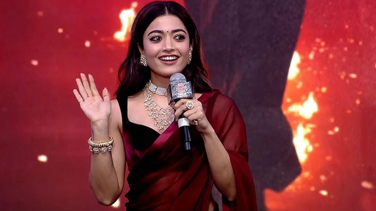 অভিনেত্রী রাশমিকা মান্দানা। ছবি: সংগৃহীত