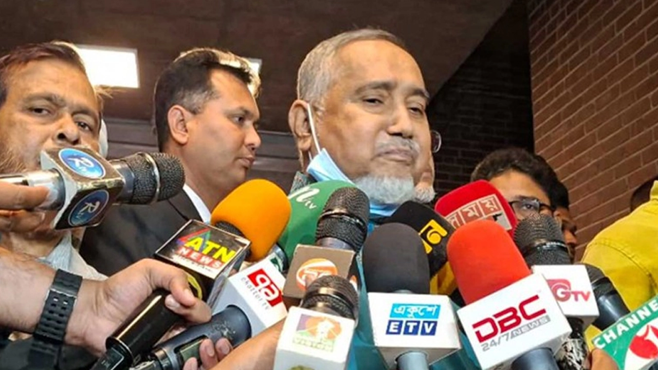 জামায়াতে ইসলামীর নায়েবে আমির ডা. সৈয়দ আব্দুল্লাহ মুহাম্মদ তাহের।