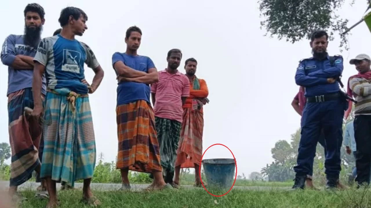 গাংনীতে পরিত্যক্ত বোমাসদৃশ বস্তু উদ্ধার