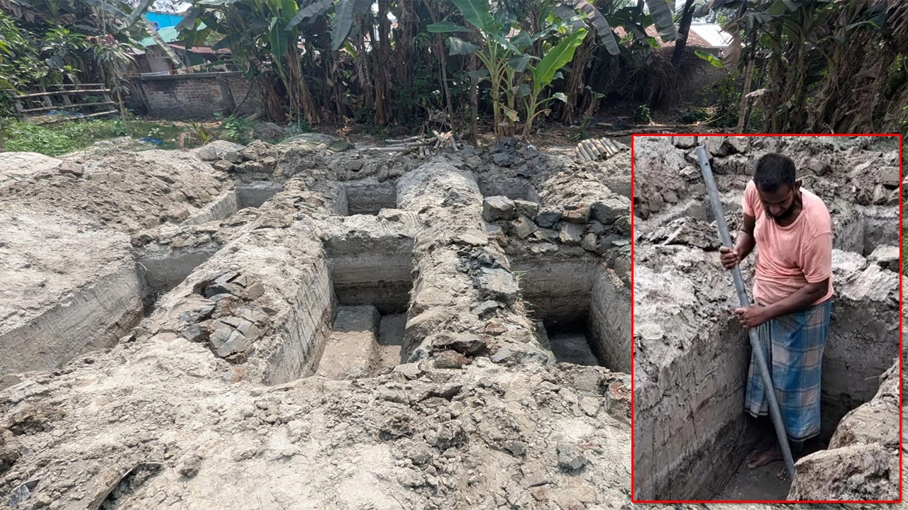 ‘পাশাপাশি ৯টি কবর খুঁড়তে গিয়ে হাত কাঁপছিল’