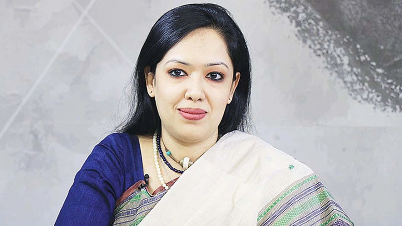 ব্রাহ্মণবাড়িয়া-২ আসনের স্বতন্ত্র সংসদ সদস্য রুমিন ফারহানা। ছবি: সংগৃহীত