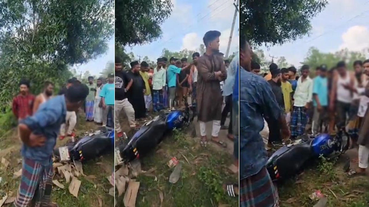 ভৈরব-কিশোরগঞ্জ মহাসড়কে মোটরসাইকেল দুর্ঘটনা, নিহত ৩