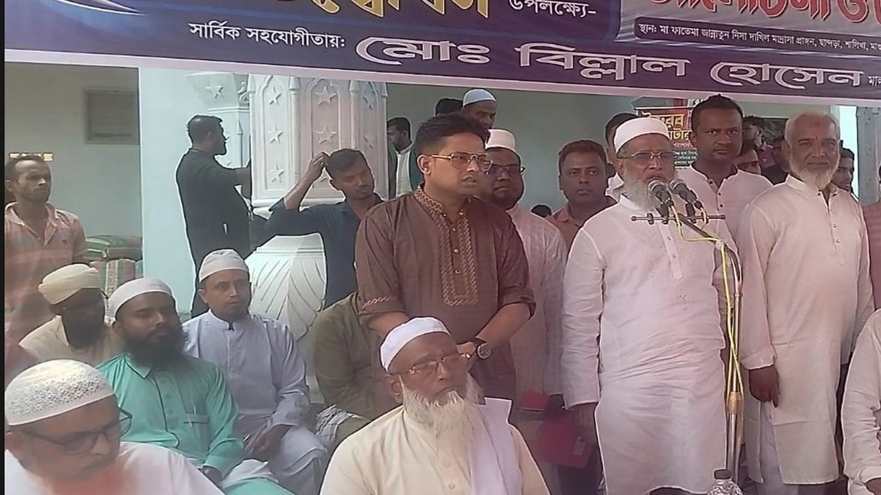 প্রবাসী বিল্লালের উদ্যোগে শালিখায় দাখিল মাদ্রাসার উদ্বোধন । ছবি-জসীম উদ্দীনঃ শালিখা (মাগুরা) প্রতিনিধি