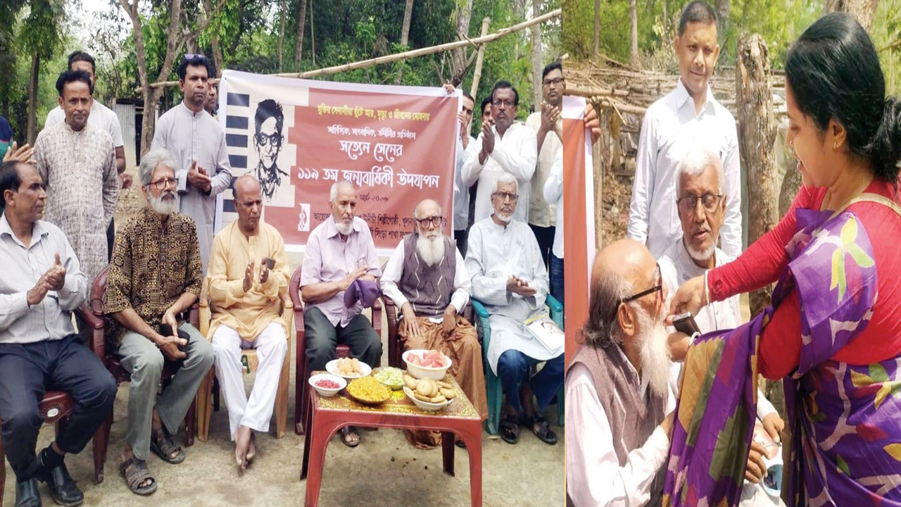 অনন্য অনুষ্ঠান উদীচীর বর্ষীয়ান যোদ্ধা দেওয়ানজীর আঙিনায়