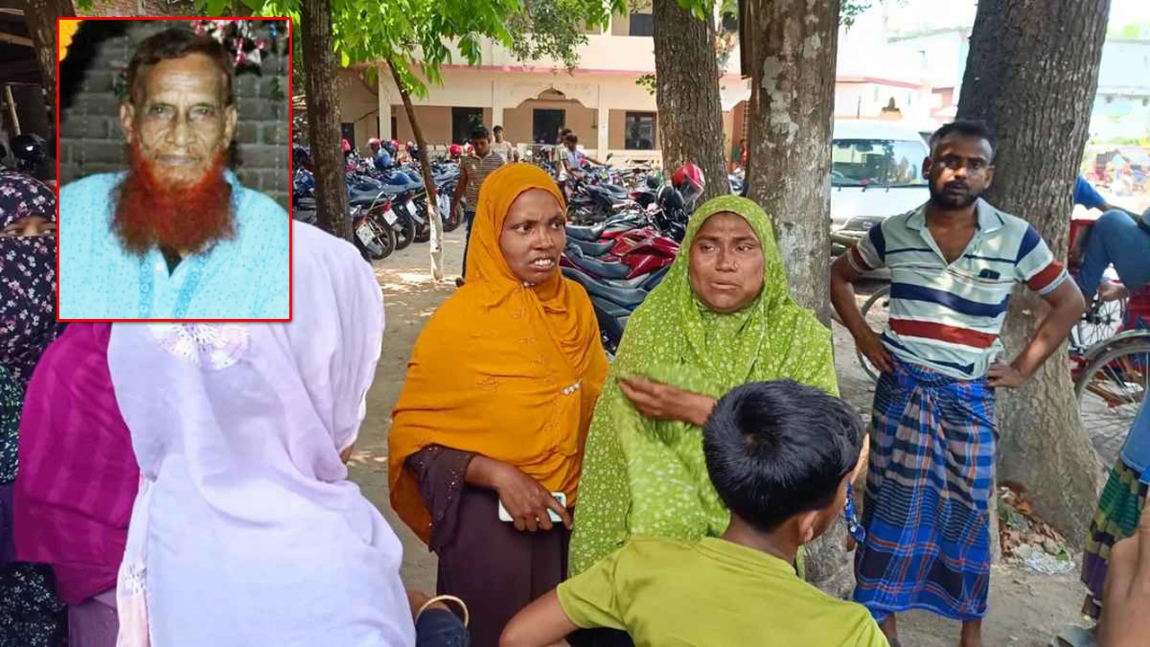 ঝিনাইদহে সড়ক দুর্ঘটনায় শমশের আলী নামে এক বৃদ্ধের মৃত্যু।