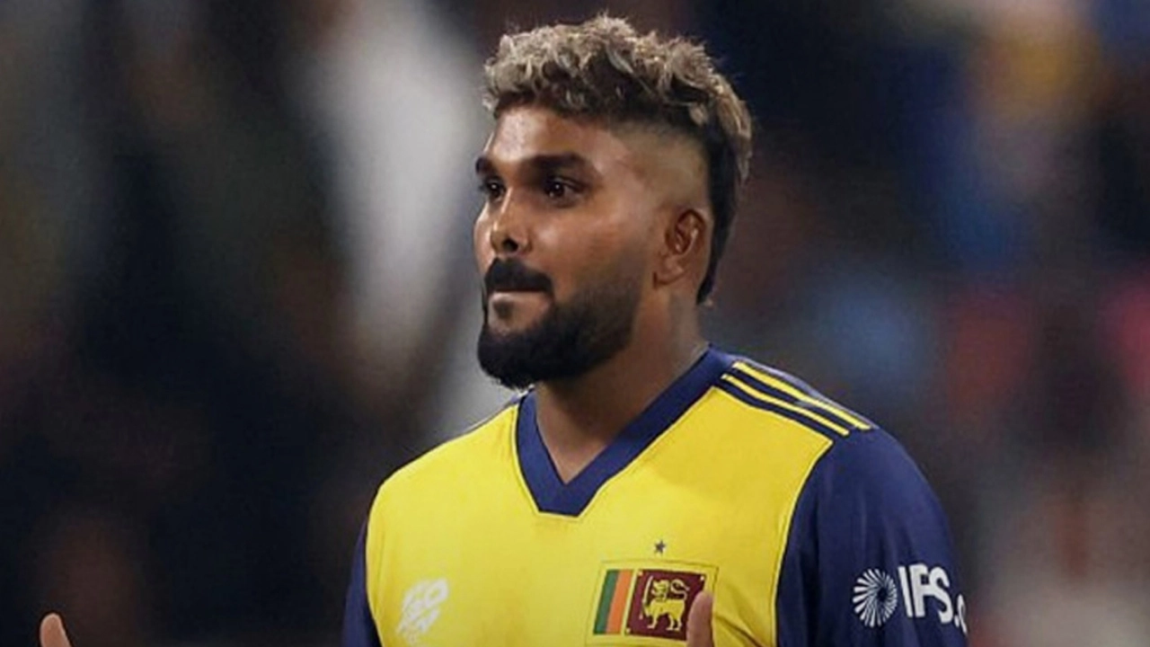 আইপিএল থেকে ছিটকে গেলেন হাসারাঙ্গা