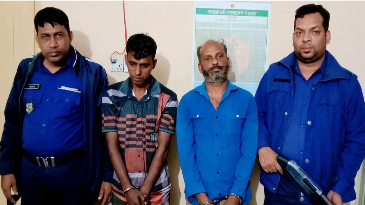 রাজগঞ্জে ইয়াবা ও গাঁজাসহ দুই মাদক ব্যবসায়ী আটক