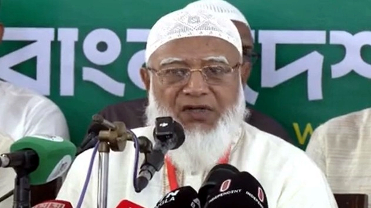 জামায়াতে ইসলামীর আমির।