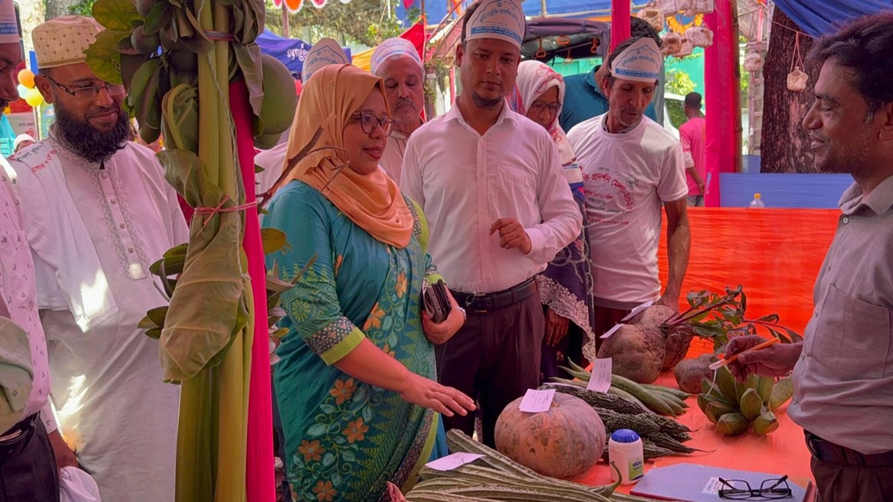 কৃষি প্রযুক্তি প্রদর্শন মেলা-২০২৬ । ছবি : প্রতিনিধি