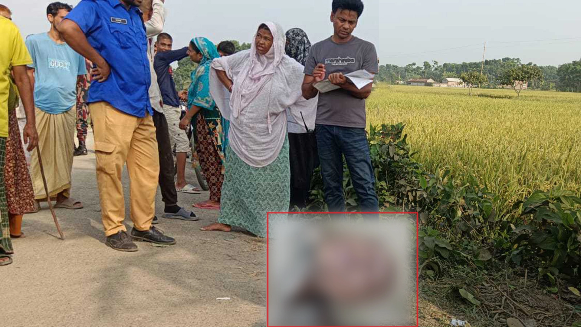 বেনাপোলে ধানক্ষেত থেকে মরদেহ উদ্ধার