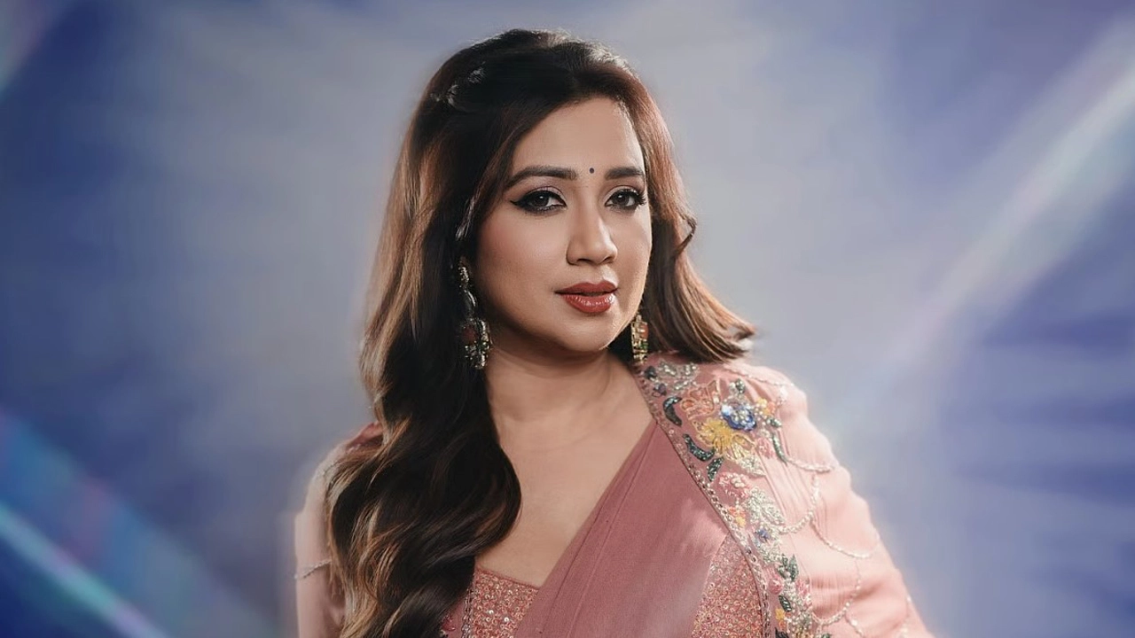 সংগীতশিল্পী শ্রেয়া ঘোষাল। ছবি: সংগৃহীত