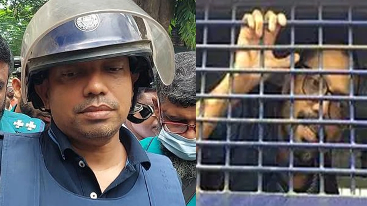 প্রিজনভ্যান দুর্ঘটনায় আহত জুনাইদ আহমেদ পলক