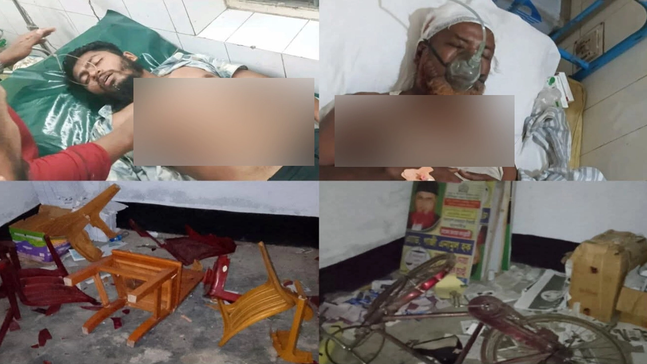 যশোরের মণিরামপুরে মাটি বিক্রির অর্থ ভাগাভাগি নিয়ে জামায়াত-বিএনপি সংঘর্ষ, আহত ১৫
