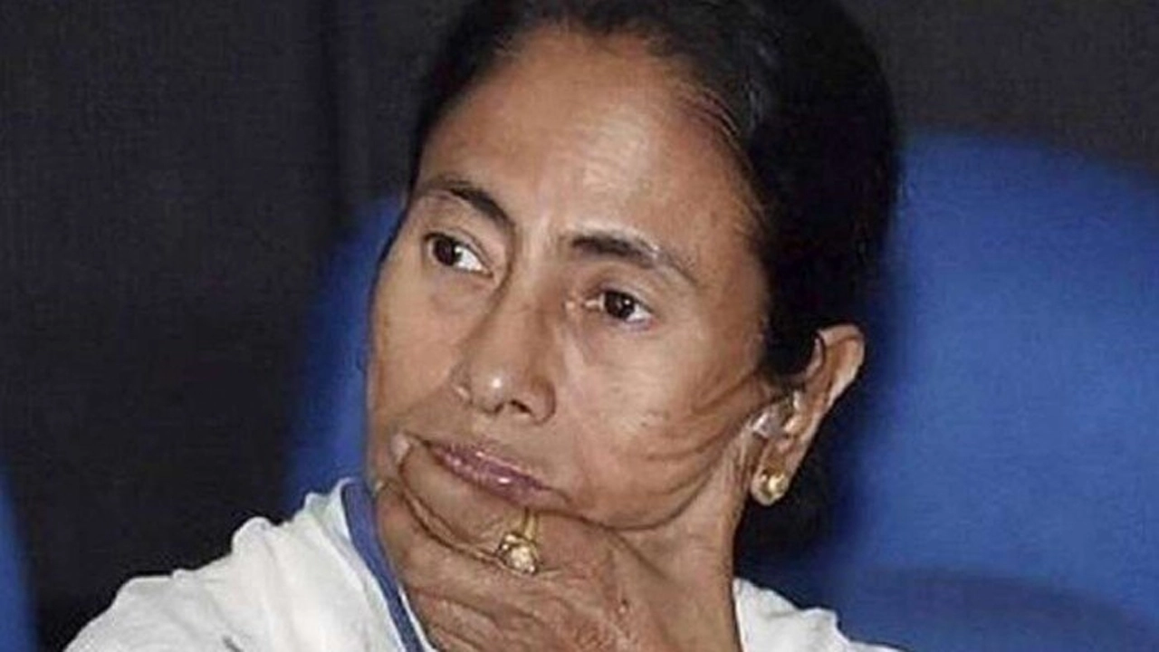কংগ্রেস নেত্রী মমতা বন্দ্যোপাধ্যায়।