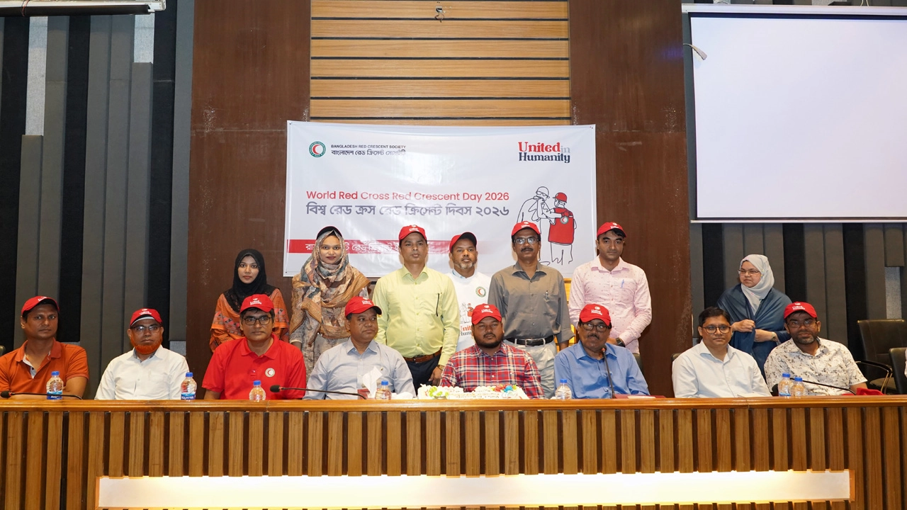 রাজশাহীতে বিশ্ব রেড ক্রস ও রেড ক্রিসেন্ট দিবস উদযাপন